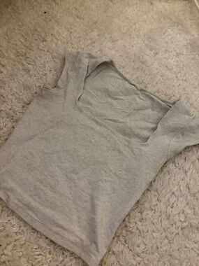 Garage  Square Neck Short Sleeve Top